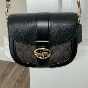 Coach Georgie Saddle Crossbody bag